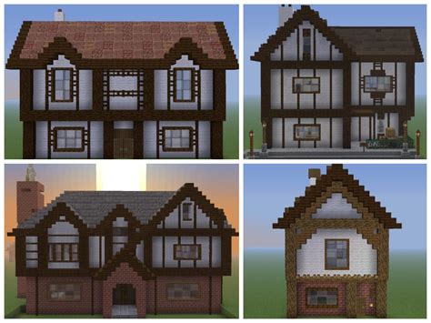 minecraft small tudor house.